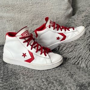 Converse Pro Leather Little Boys Mid Top Sneakers Size 3Y